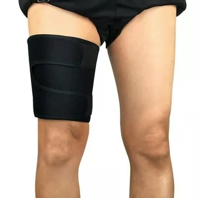 Thigh Support Compression Sleeve Brace Muscle Hamstring Wrap Quad Leg Exercises • $16.97