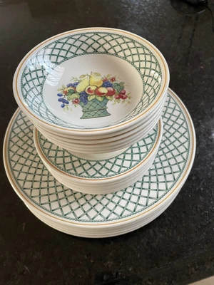 £180 • Buy Villeroy & Boch Basket Dinner Ware