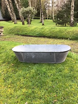 Vintage Galvanised Bath • £180