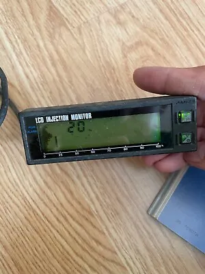 Mine’s Mines Motorsports Injection Meter Gauge LCD Rare R32 S13 HKS Nismo Greddy • $128