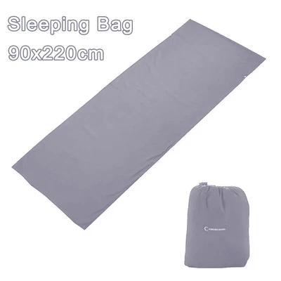£22.99 • Buy 2X Cotton Rectangle Travel Sleeping Bag Envelope Sack Liner Inner Sheet 3 Colors
