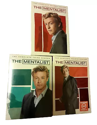 THE MENTALIST Seasons #2-4 DVD Box Sets Crime Series Simon Baker • $15.88