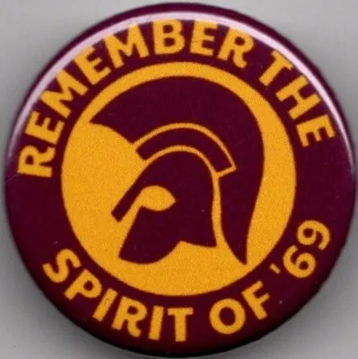 TROJAN Pin Button Badge 25mm REMEMBER THE SPIRIT OF '69 VESPA LAMBRETTA SKINHEAD • £1.40