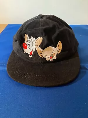 Vintage Animaniacs Pinky And The Brain Snapback Hat (1993) ; Brand New With Tags • $60