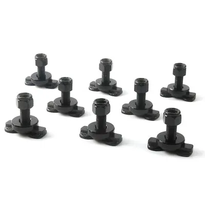 Pack Of 8 L-Track Double Lug Threaded Stud Nut Fitting Tie Down • $27.99