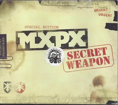 MxPx-Secret Weapon Special Edition Christian Punk Rock(Brand New Factory Sealed) • $4.95