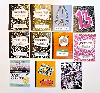 11 Monster High Diary Booklets Venus Mcflytrap Twyla & More • $22