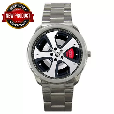 Best Item! Volkswagen GTI Wheels Special Sport Metal Analog Wristwatches • $23.90