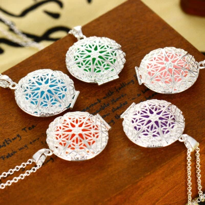 $8.67 • Buy Essential Oil Diffuser Living Doterra Aromatherapy Colorful 25mm 30mm Necklace