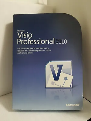 Microsoft  Visio Professional 2010_D87-04973 _Full Version • $189