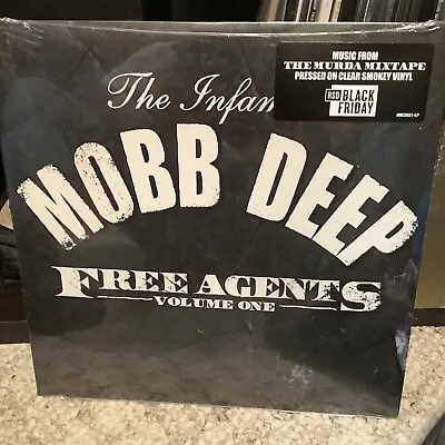 Mobb Deep Free Agents Vol 1 2x LP CLEAR SMOKE Colored Vinyl 90s SEALED RECORD • $35