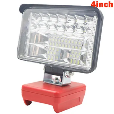 4inch Flashlight LED Work Light Torch Spotlight For Milwaukee 18V Li-ion Battery • $27.40
