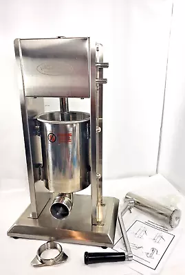 Hakka 7Lbs 3L Sausage Stuffer 2 Speed Meat Filler Pressing Maker Machine SV-3 • $119.99