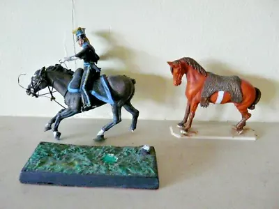 Vintage Historex 54mm Napoleonic Mounted Soldier For Repair + Horse • £1.99