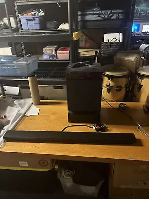$80 • Buy Sony SS-CT550W Sound Bar & WCT550W Subwoofer Speaker System LOCAL PICKUP ATX