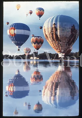 Vintage 35mm Photo Slide Of Hot Air Balloons Palmer Lake Colorado Springs • $9.99