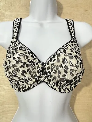 Wacoal 855167 Awareness Animal Print Full Coverage Bra Size 32D • $15.99