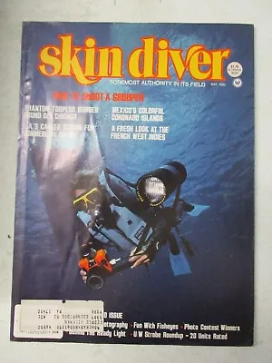 Skin Diver Magazine May 1980 Coronado Islands Mexico French West Indies Vintage • $15.95
