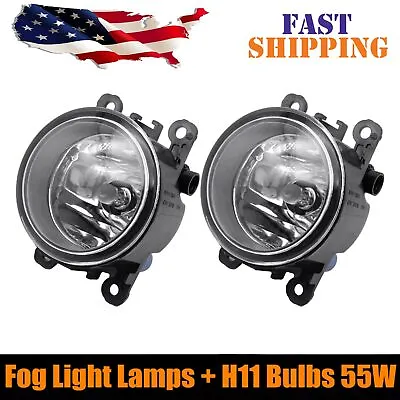 $36.09 • Buy 2pcs Fog Light Driving Lamp H11 Bulbs 110W Right Left Side Car Accessories