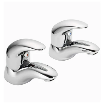 £54.99 • Buy Pegler Signia Basin Pillar Taps 4L2101
