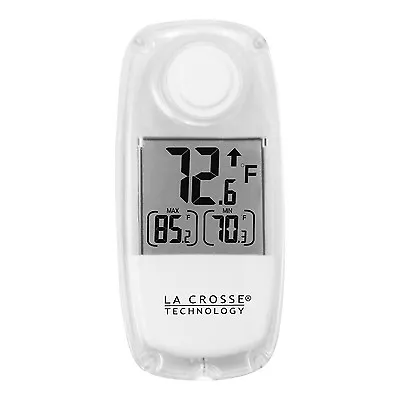 306-318 La Crosse Technology Indoor/Outdoor Solar Window Thermometer • $12.95