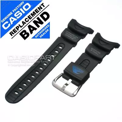 Genuine Casio Watch Band F/ Pro Trek Sea Pathfinder SPF-40-1V Black Rubber Strap • $34.55