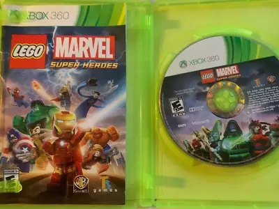 LEGO Marvel Super Heroes (Microsoft Xbox 360 2013) COMPLETE! • $6.69