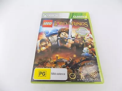 Mint Disc Xbox 360 LEGO The Lord Of The Rings - Inc Manual • $18.90