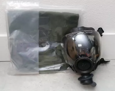 MSA Millenium CBRN Riot Control 40mm Gas Mask W/ Clear Shield/Visor Size Small • $140