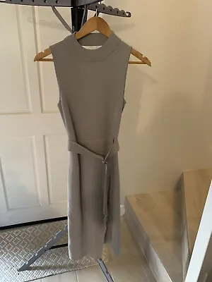 $50 • Buy Forever New Grey Knit Pencil Dress Size 6