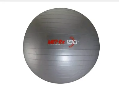 Workout Gym Ball Met RX 180 And Pump Fitness Weightloss Workout  • $12