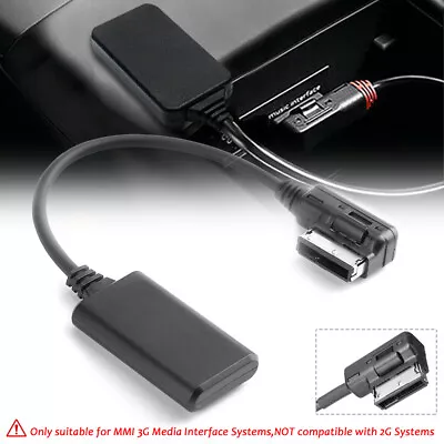 Media-in AUX Audio Cable Adapter For VW Audi Q5 A7 S5 AMI MMI Music Interface • $12.50