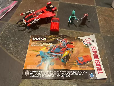 Kre-o Transformers Sideswipe Roadway Rundown B1548/b0948 Complete With Minifigs • $0.99