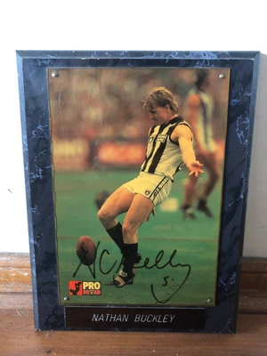$20 • Buy Signed Nathan Buckley Plaque - Good Condition