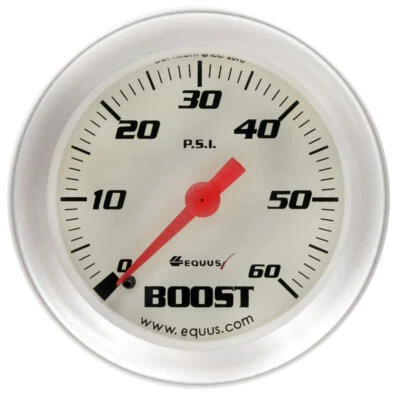 $38.47 • Buy Equus Boost Pressure Gauge 8256; 8000 Series 0-60 Psi 2  Mechanical