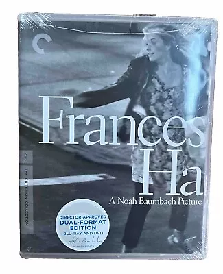 FRANCES HA Criterion Collection DVD Blu-Ray Noah Baumbach SIGNATURE STICKER NEW • $25.74