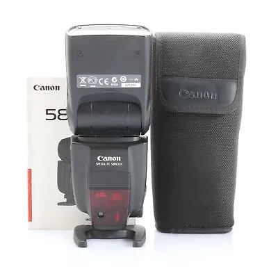 Canon Speedlite 580ex II + Very Good (261131) • £163.70