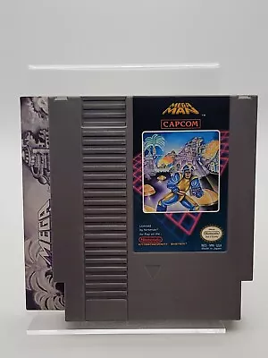 Mega Man (Nintendo 1987) NES Tested Authentic W/Manual • $149.95