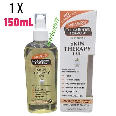 Palmers Cocoa Butter Skin Therapy Oil With Vitamin E For Dry Damaged Skin 150ml • £12.90