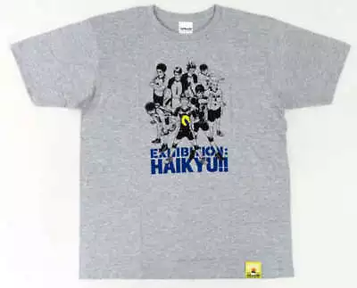 T-Shirt Key Visual Sendai Gray L Size Haikyuu Exhibition • $78.99