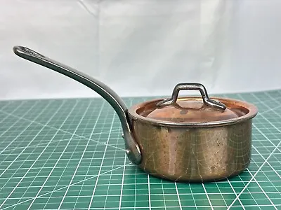 Matfer Bourgeat Copper Sauce Pan With Lid 4 3/4 (1) • $225