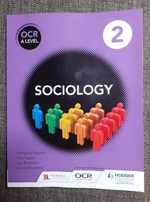 OCR Sociology For A Level Book 2 Printed 2023 Excellent Condition • £7.50