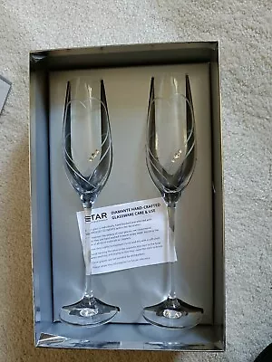 £15 • Buy Star By Julien Macdonald Heart Flutes Made With Crystals From Swarovski