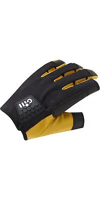 $56.90 • Buy Gill Pro Long Finger Sailing Gloves - Black