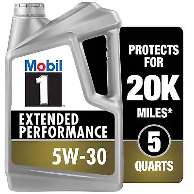 Mobil 1 Extended Performance Full Synthetic Motor Oil 5W-30 5 Qt • $29.89