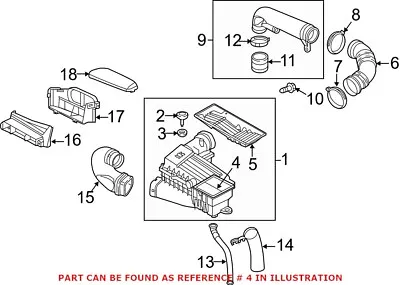 Genuine OEM Engine Air Filter For Volkswagen Beetle Jetta Passat • $35.80