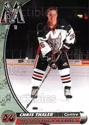 2000-01 Mississauga Ice Dogs #23 Chris Thaler • $2.19