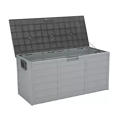 Outdoor Storage Deck Box Large Chest Bin Patio Garden 75-Gal Container • $52.95