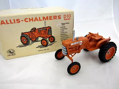 Spec-Cast Allis Chalmers D10 1/16 Diecast Tractor Toy With Box July 1990 Issue • $109.95