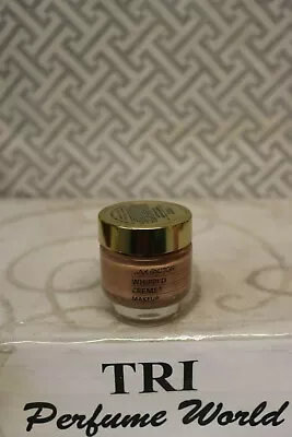 Max Factor WHIPPED CREME CREAM MAKEUP BISQUE IVORY (Warm 2) 1 Oz. Jar • $9.95